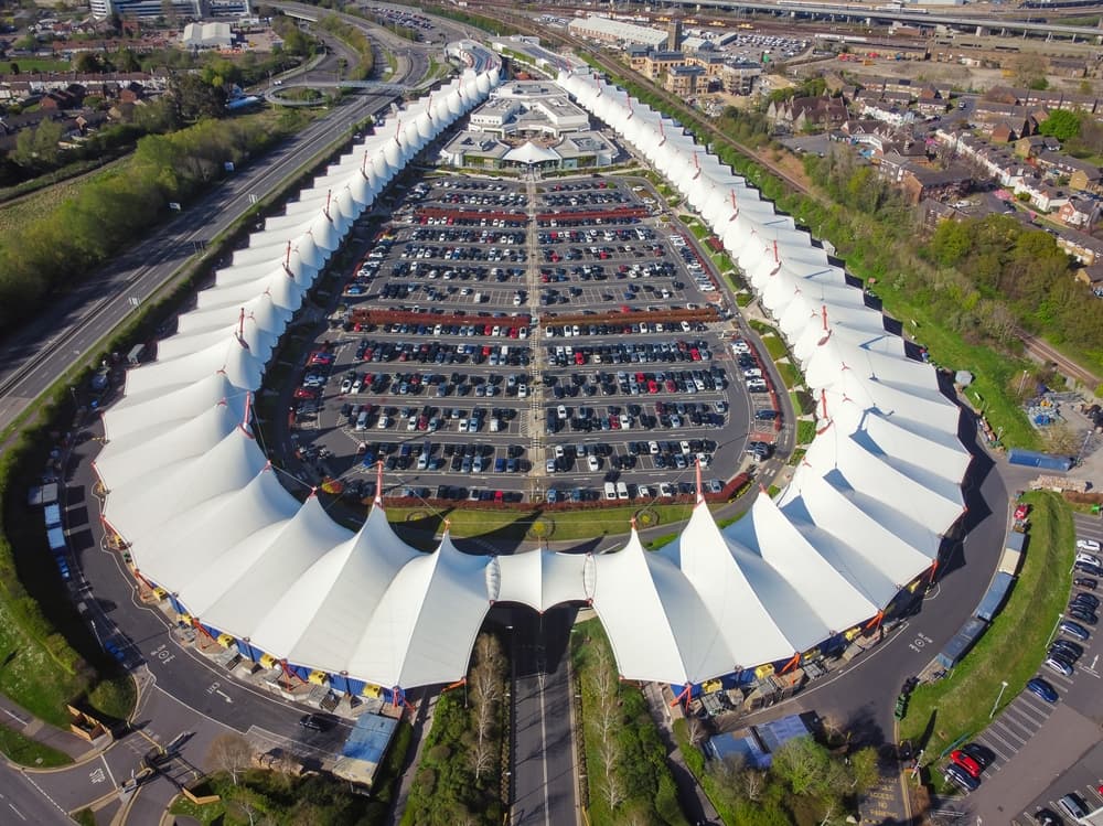 An aerial view of Ashford