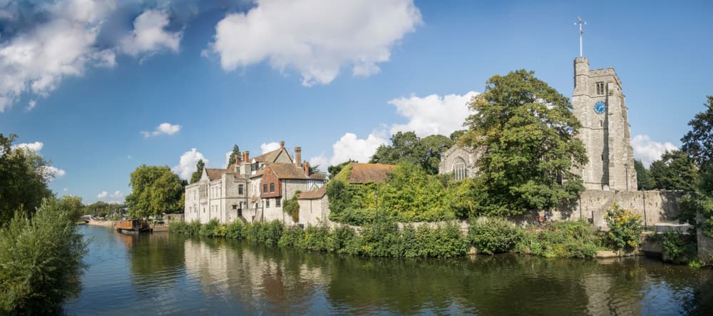 The River Medway at Maidstone
